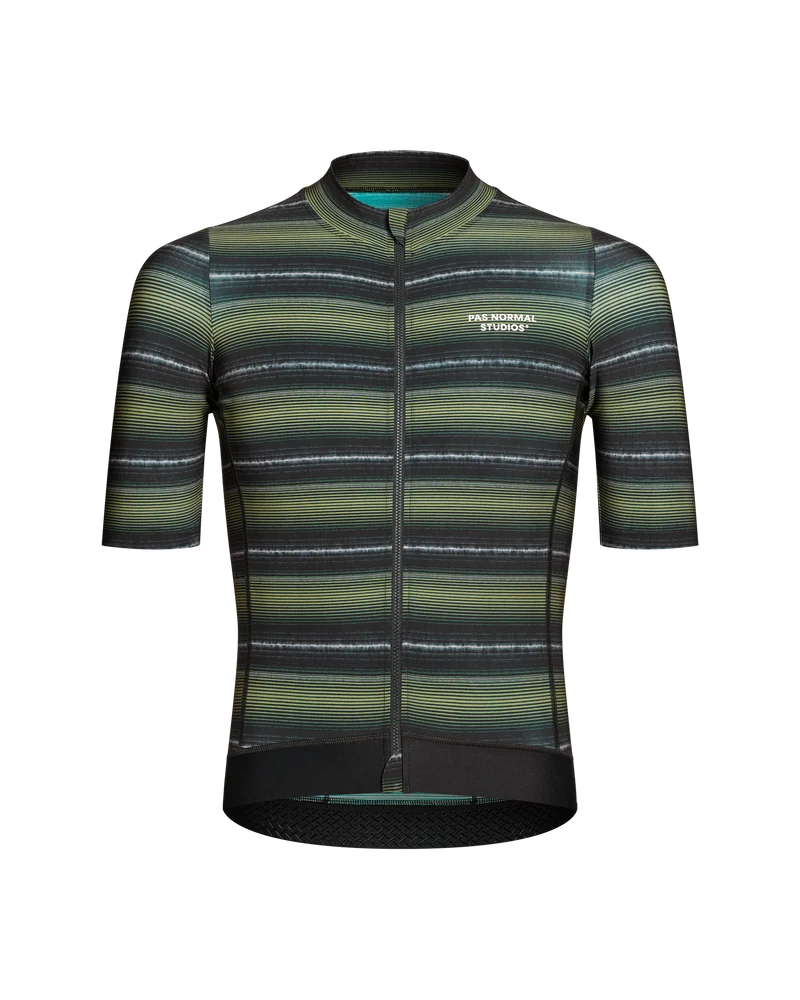 Pas Normal Studios Essential Jersey Light Olive Stripe