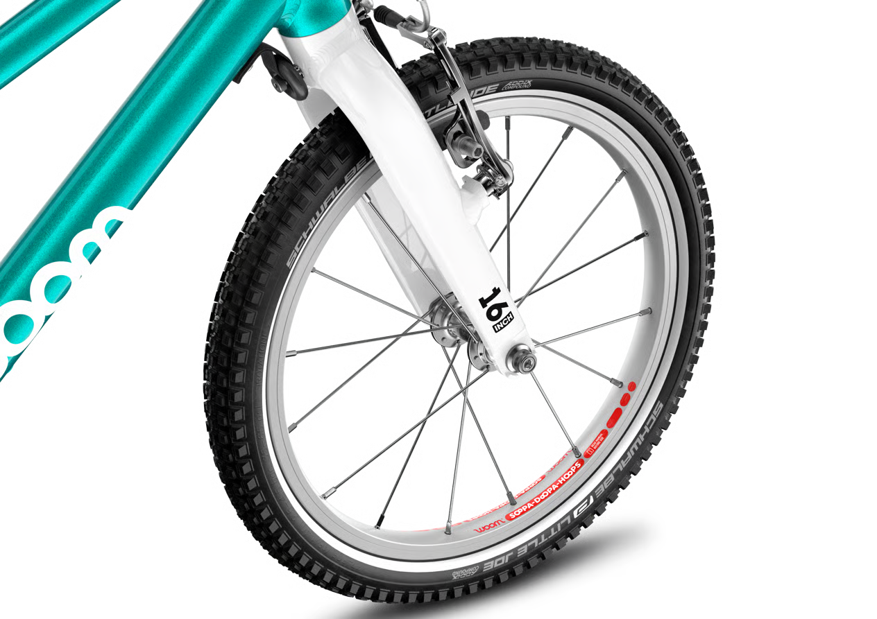 Rower WOOM GO 3 AUTOMAGIC - Metallic turquoise