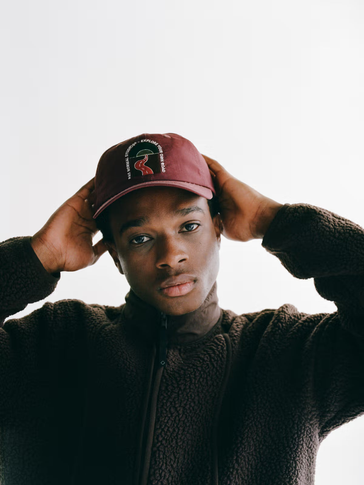 Pas Normal Studios Off-Race Cap Maroon