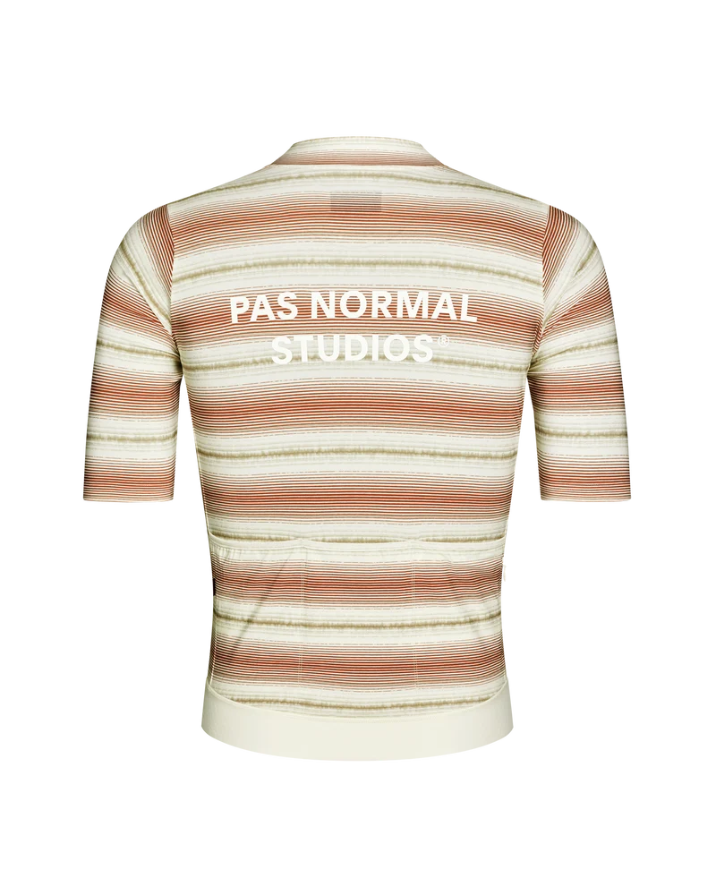 Pas Normal Studios Essential Jersey Off White Stripe