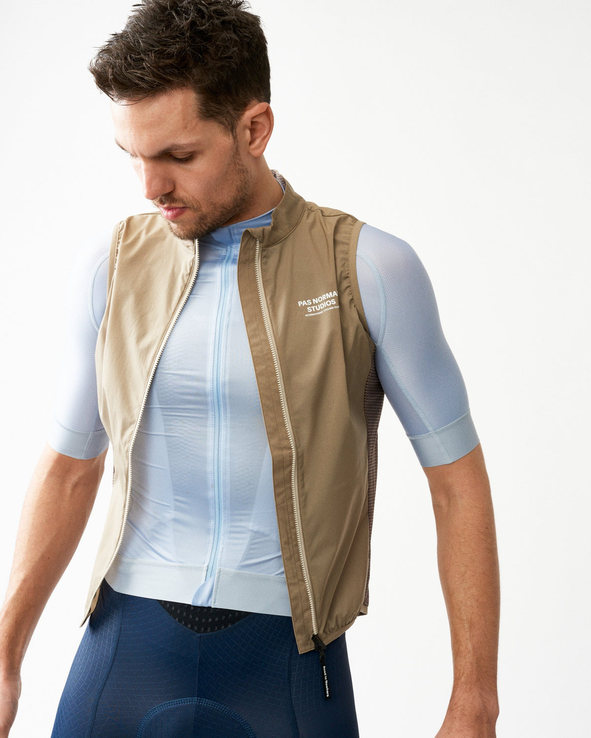 PAS NORMAL STUDIOS Mechanism Stow Away Gilet - Beige