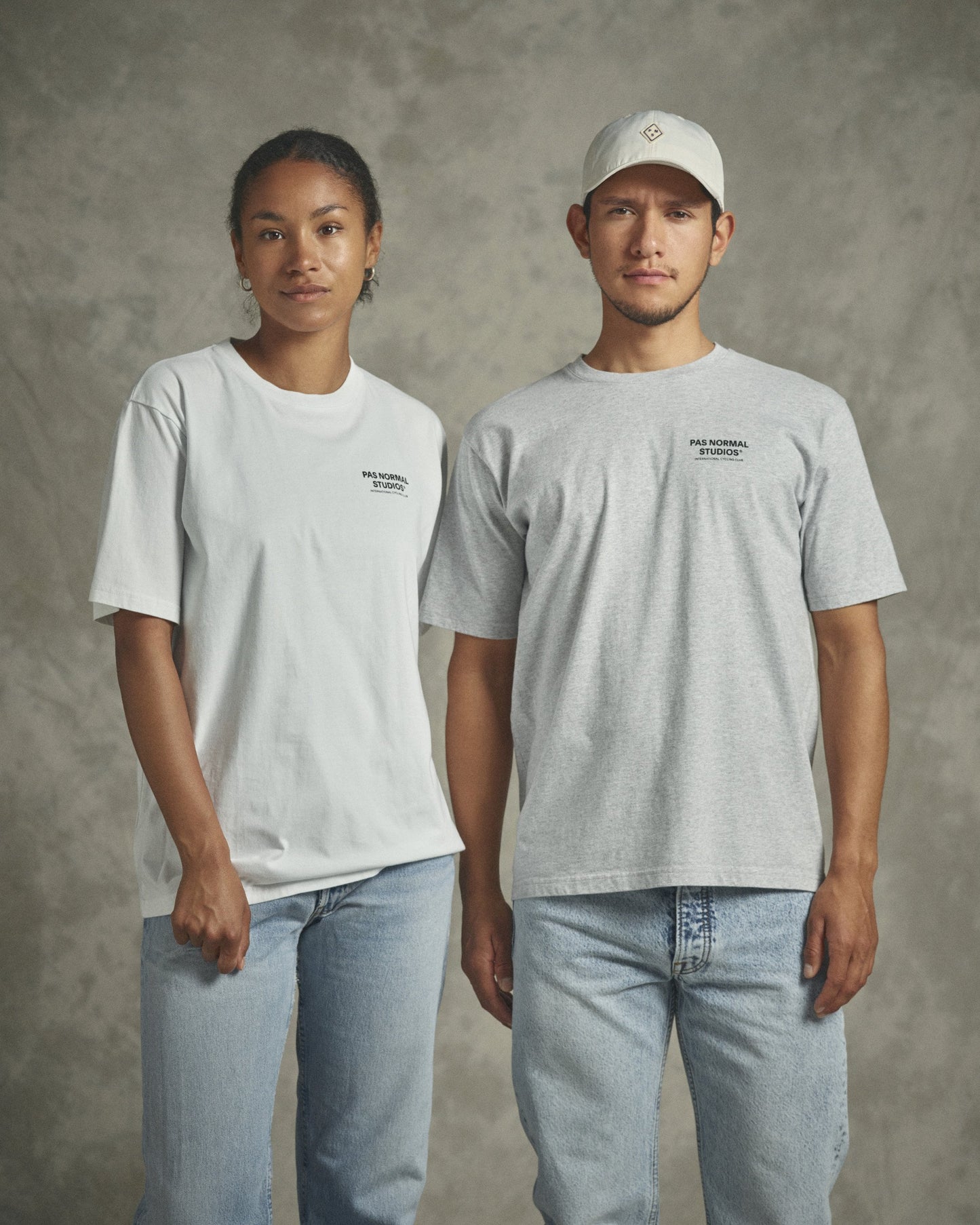 PAS NORMAL STUDIOS Off-Race PNS T-shirt Grey