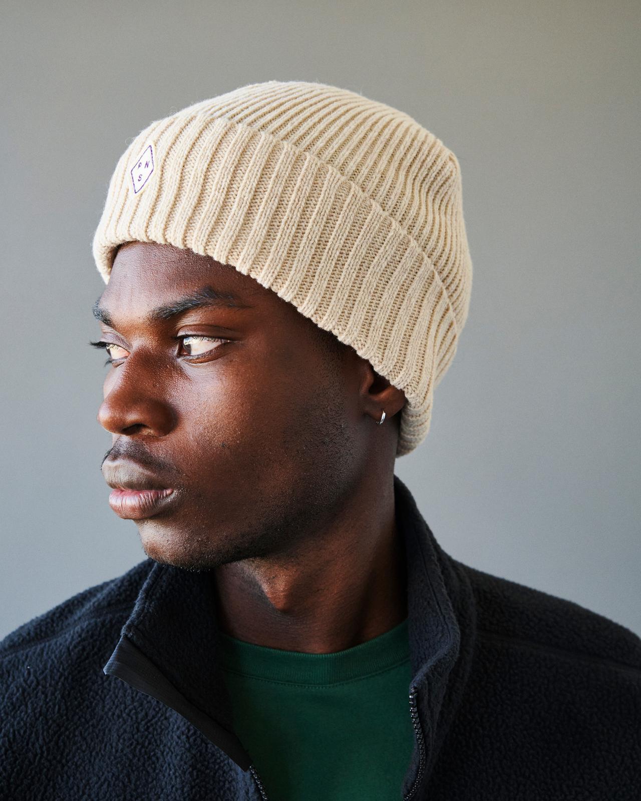 Pas Normal Studios Off-Race Patch Beanie - Sand