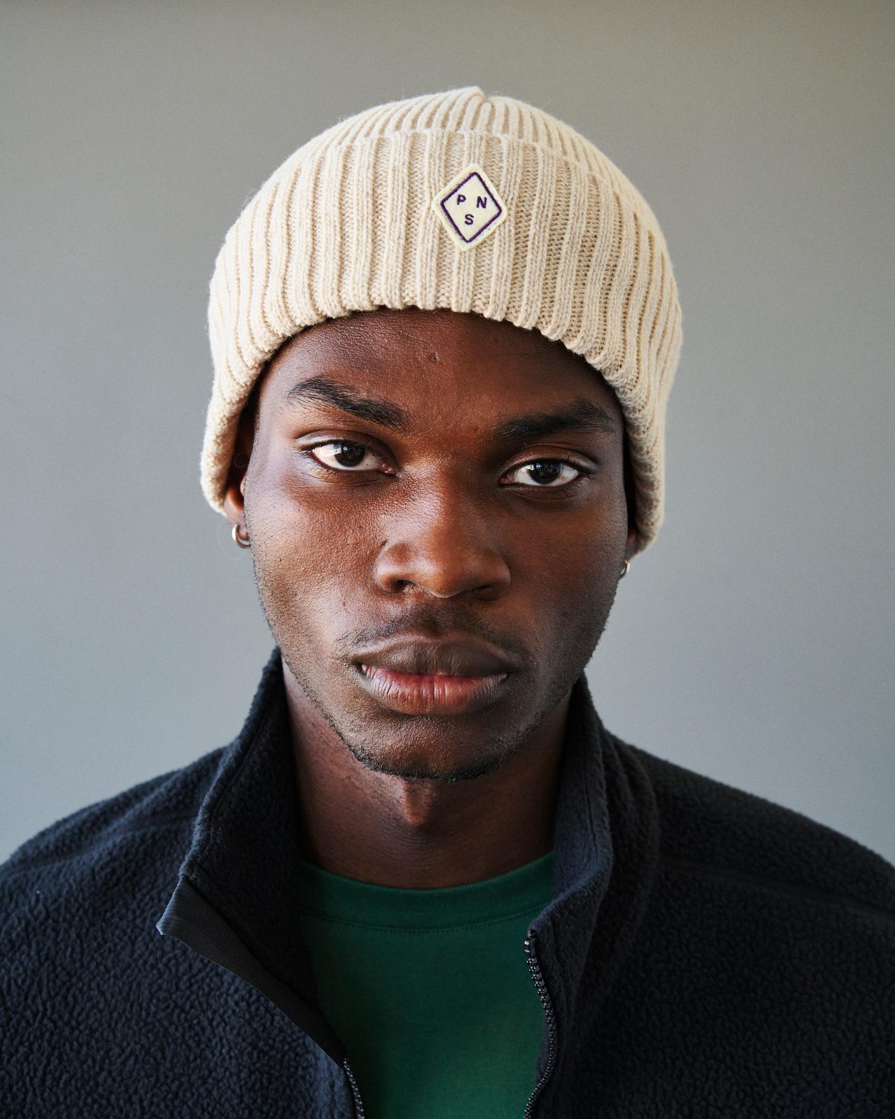 Pas Normal Studios Off-Race Patch Beanie - Sand