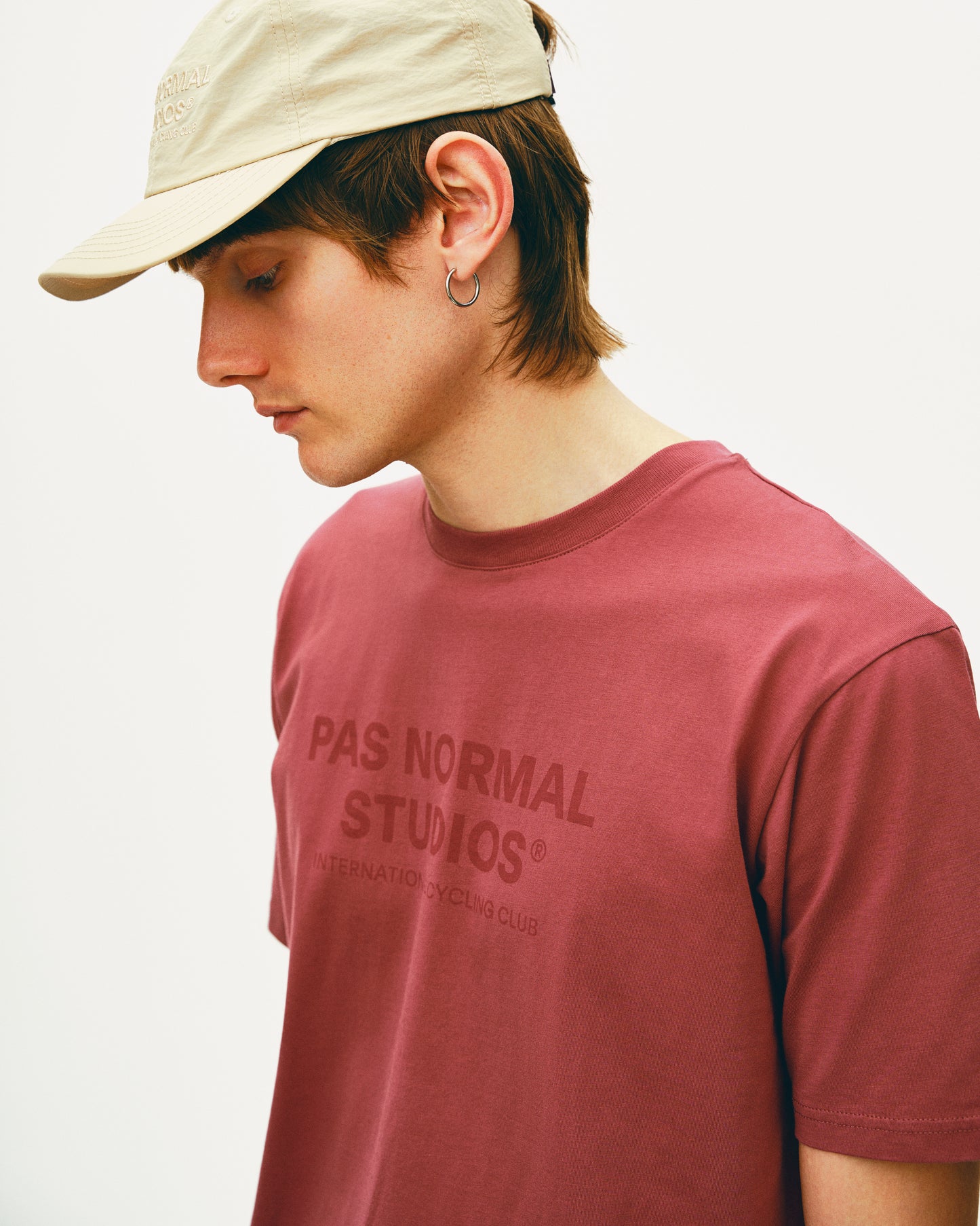 PAS NORMAL STUDIOS Off-Race Logo T-shirt Grape