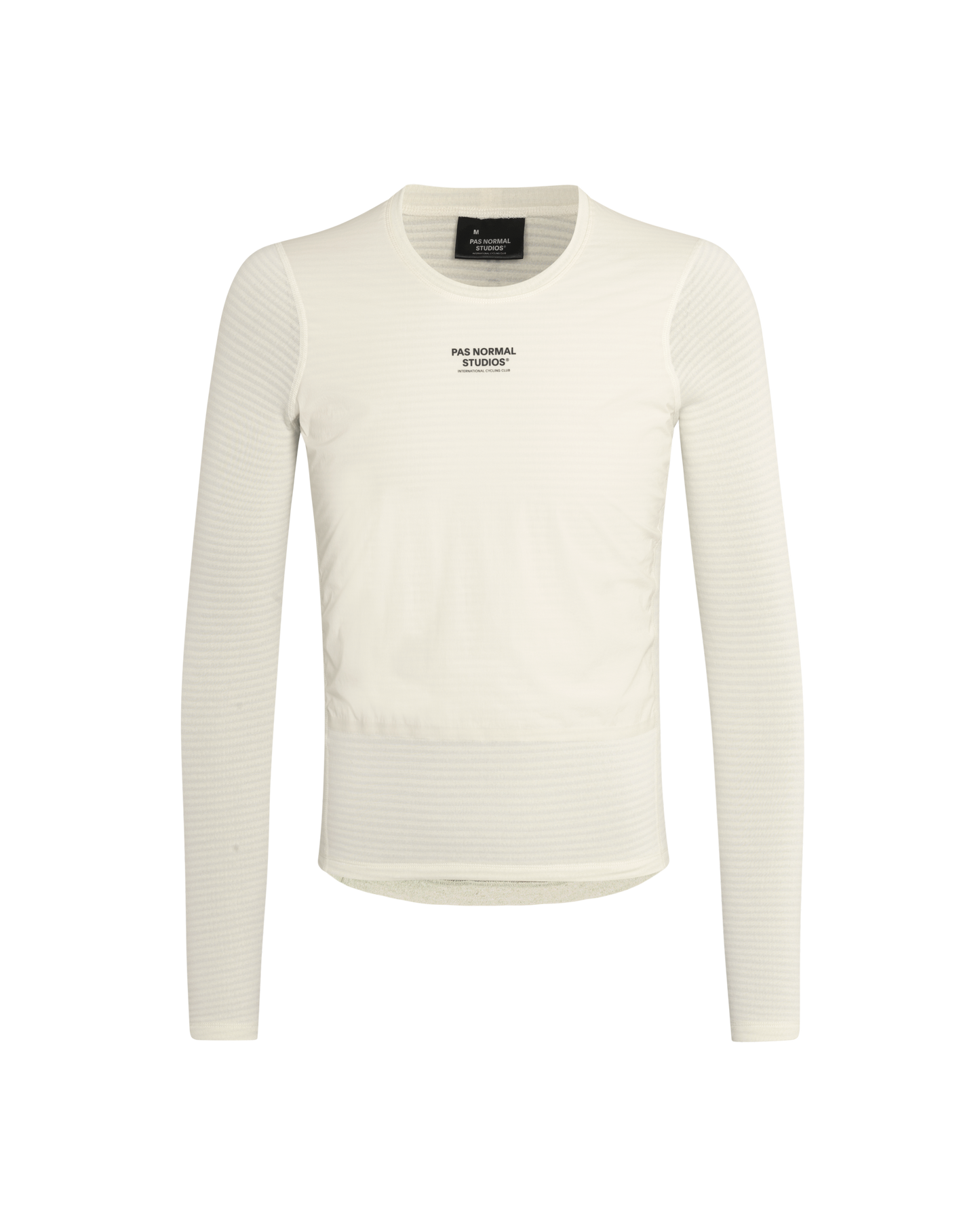 PAS NORMAL STUDIOS Thermal Long Sleeve Baselayer Windproof - Off White