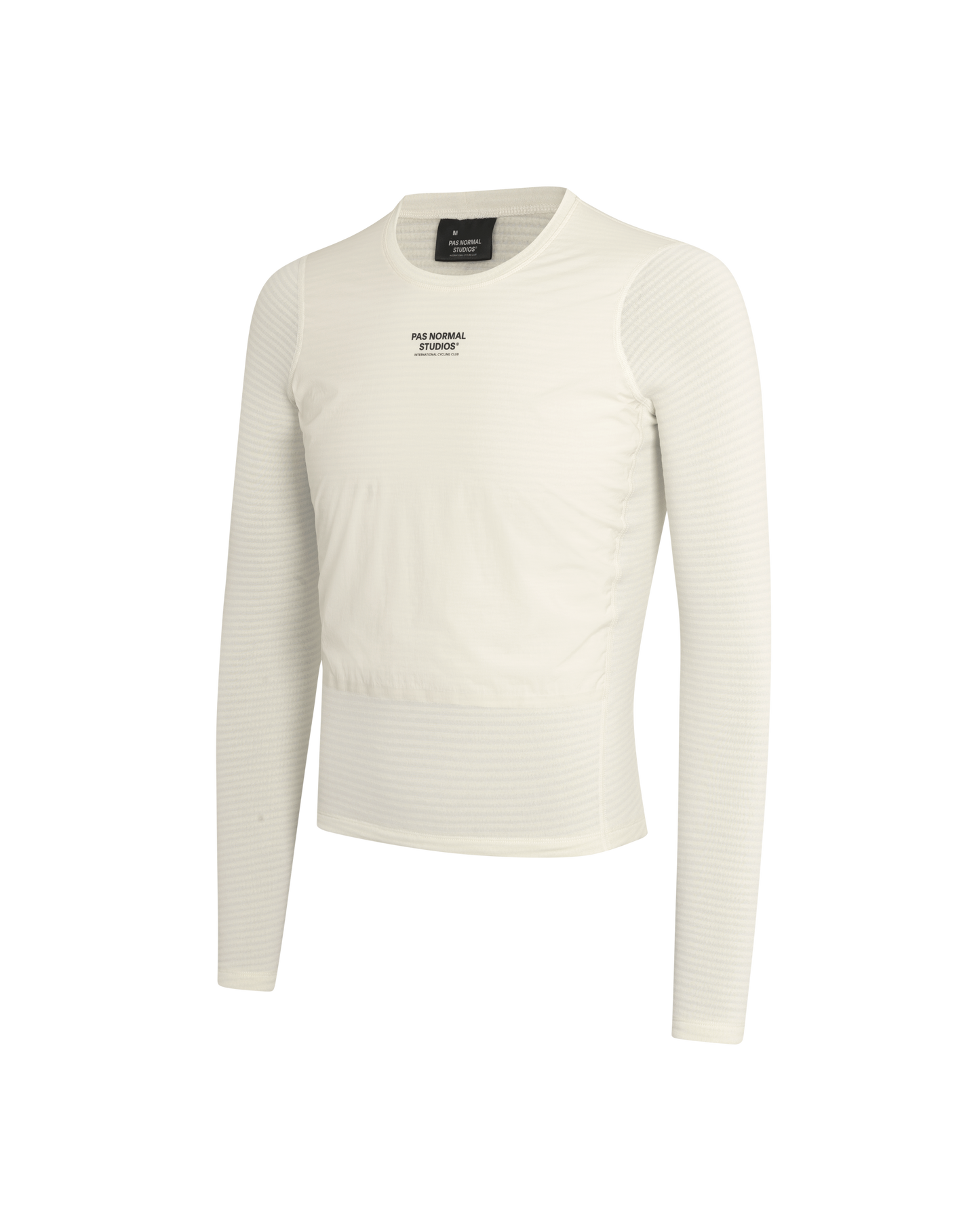 PAS NORMAL STUDIOS Thermal Long Sleeve Baselayer Windproof - Off White