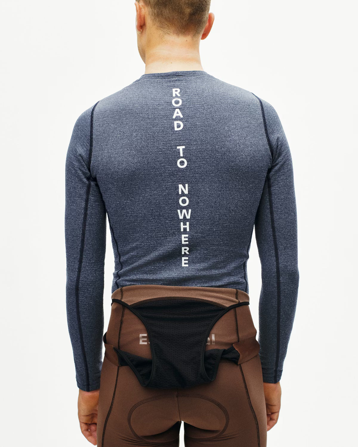 PAS NORMAL STUDIOS Thermal Long Sleeve Baselayer - Navy