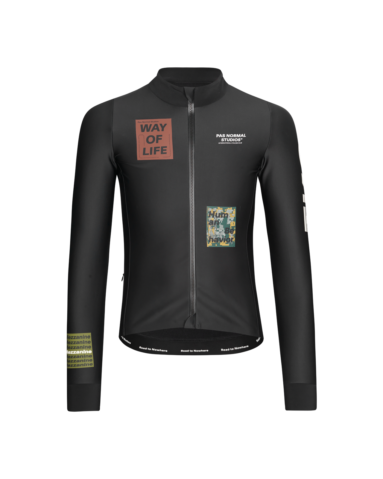PAS NORMAL STUDIOS T.K.O. Mechanism Thermal Long Sleeve Jersey - Black