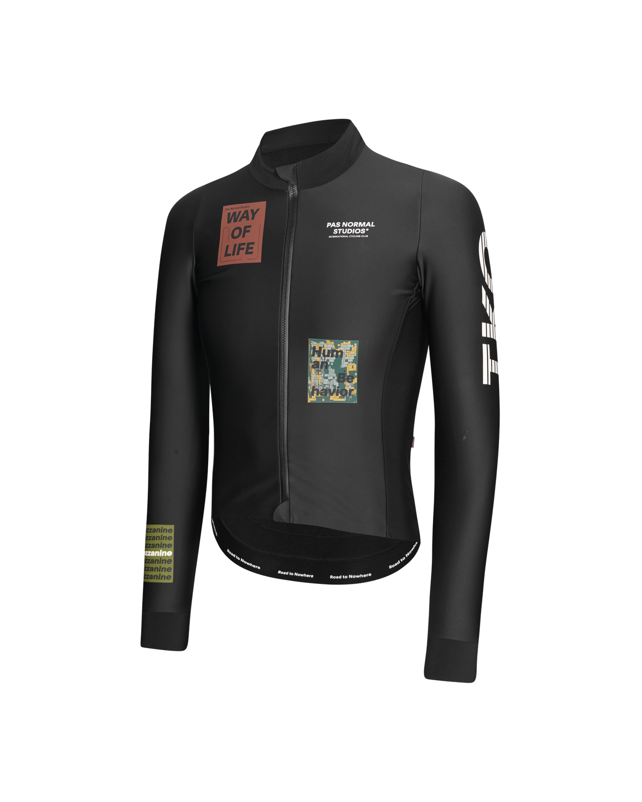 PAS NORMAL STUDIOS T.K.O. Mechanism Thermal Long Sleeve Jersey - Black