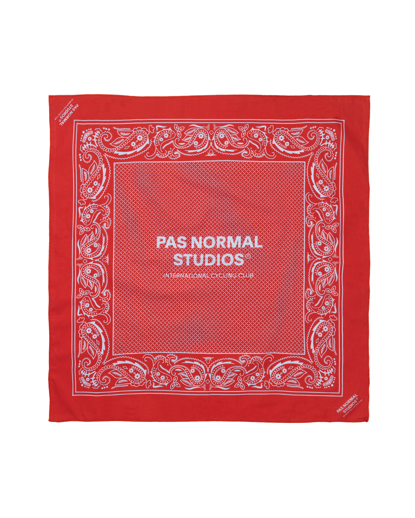 PAS NORMAL STUDIOS Escapism Bandana Deep Red