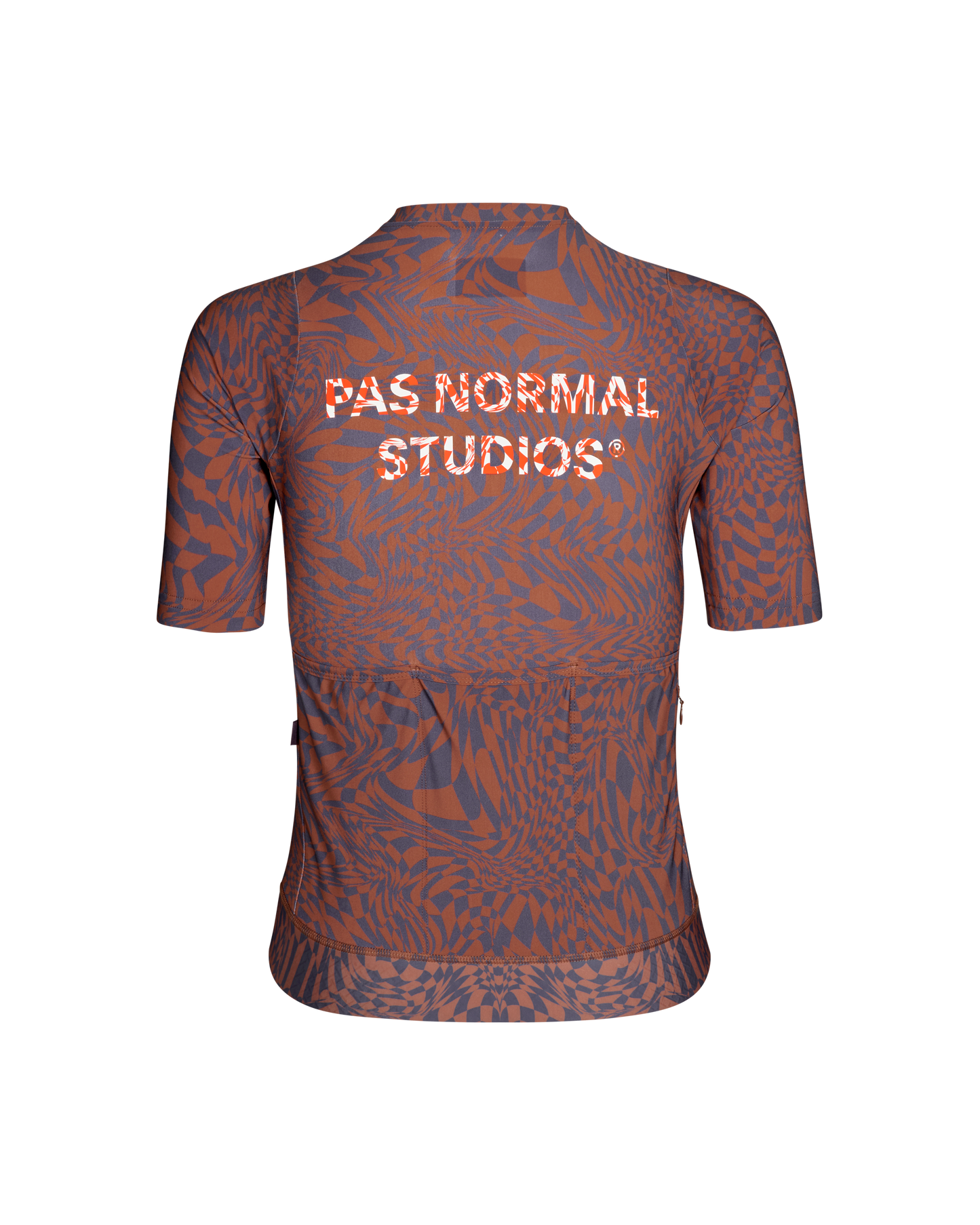 PAS NORMAL STUDIOS Essential Jersey Check Dark Purple
