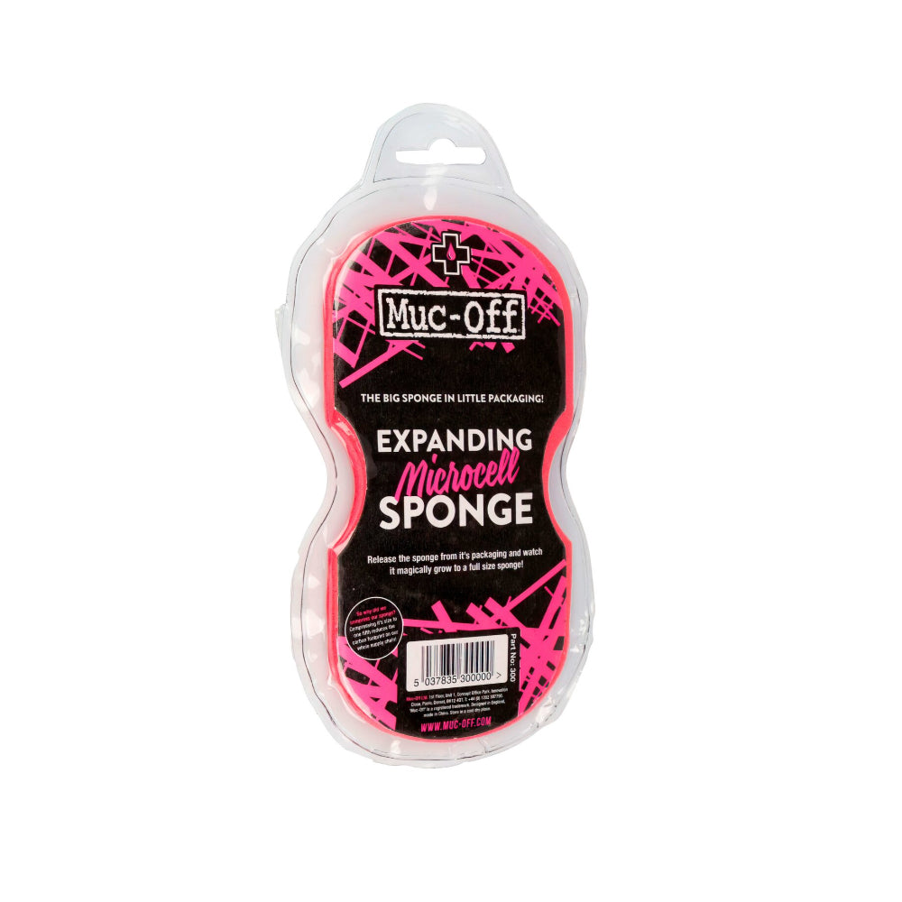 MUC-OFF Expanding Microcell Sponge Pink