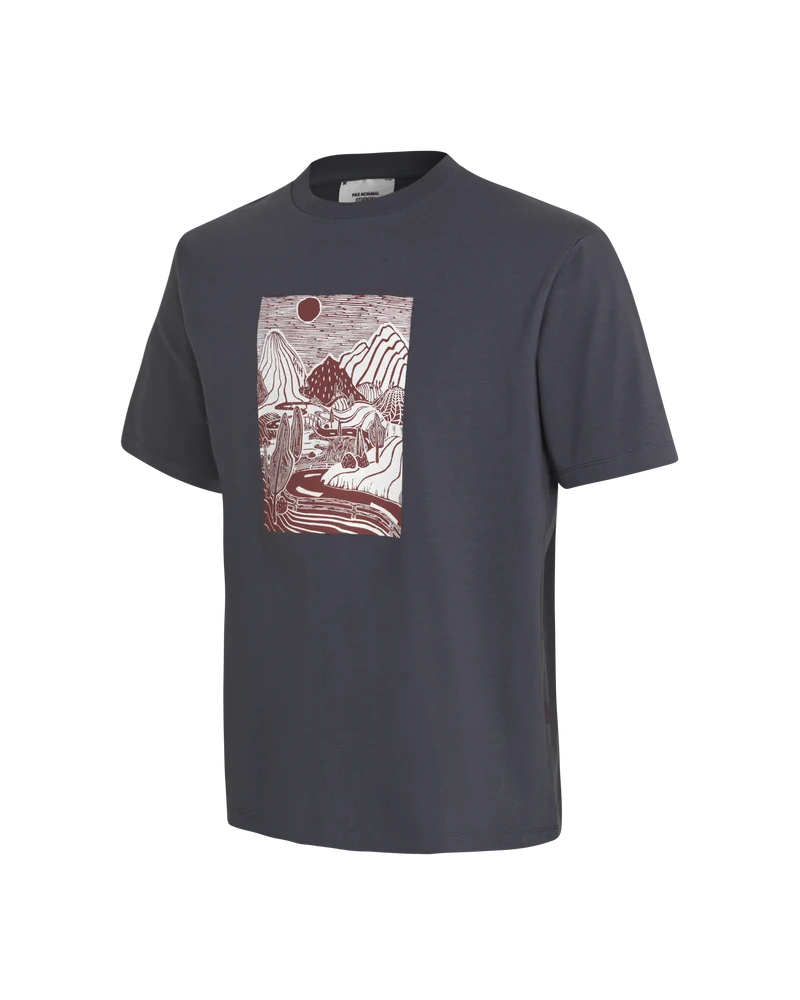 Pas Normal Studios Off-Race Graphic T-shirt Steel