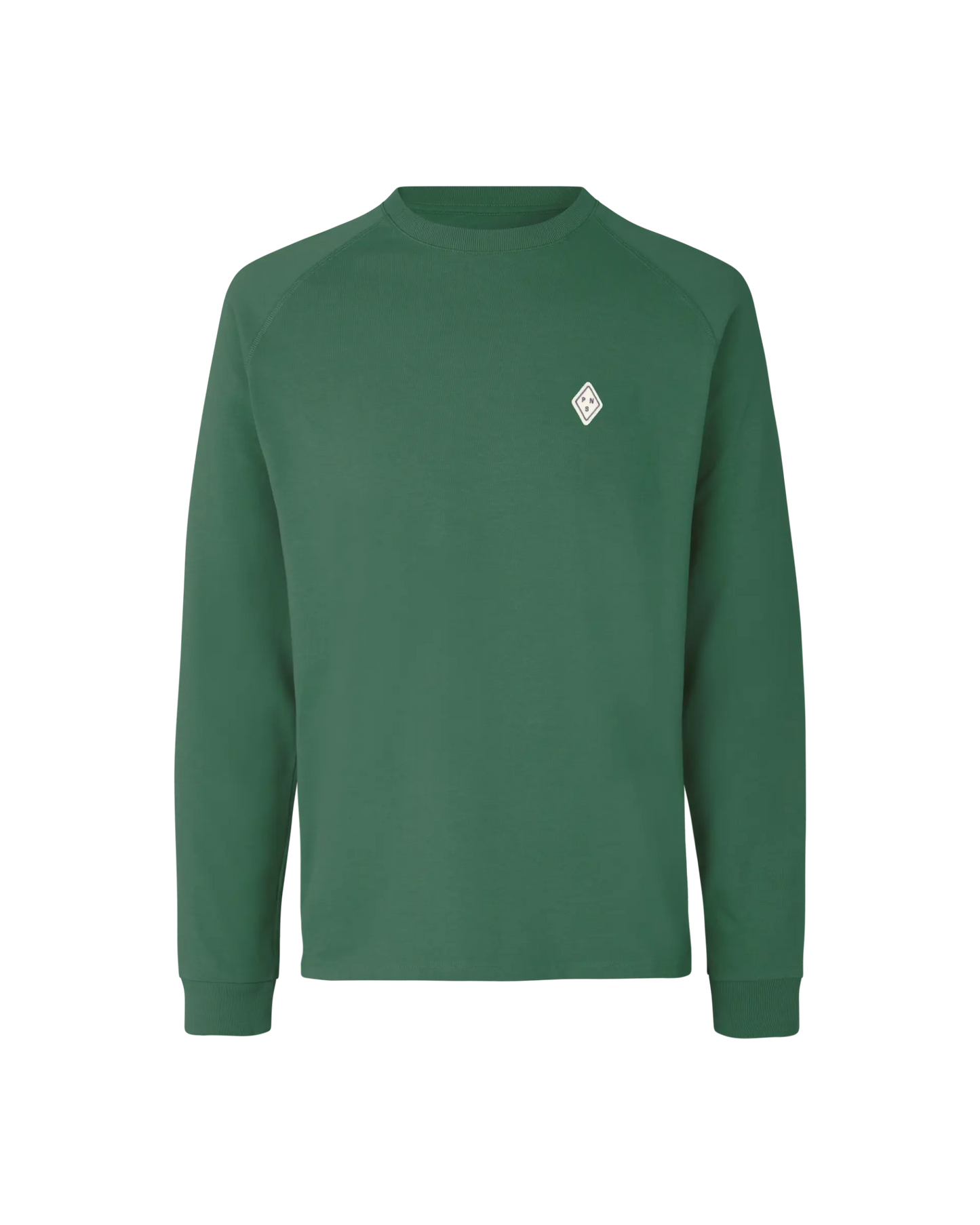 PAS NORMAL STUDIOS Off-Race Patch Long Sleeve T-Shirt - Pine Green