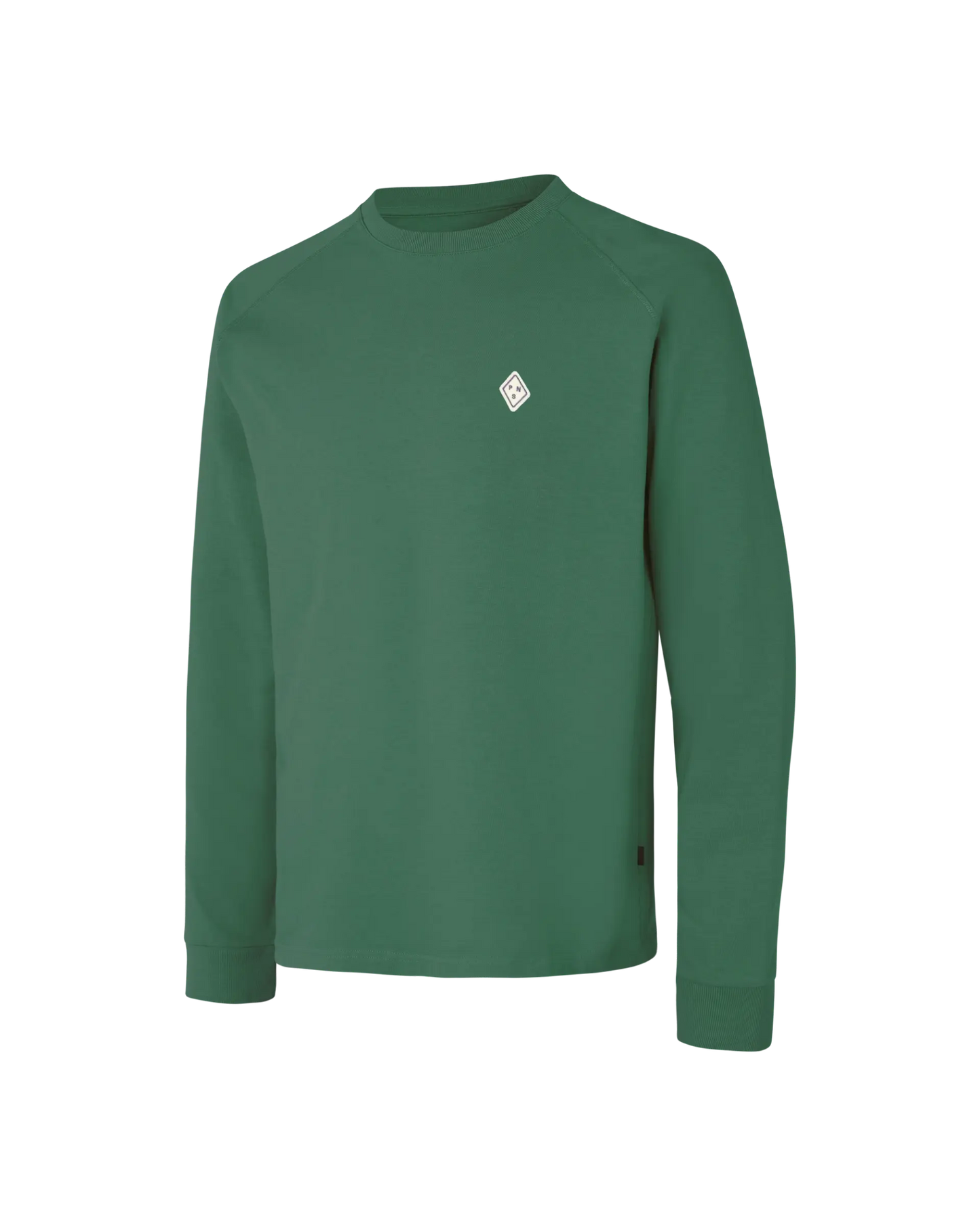 PAS NORMAL STUDIOS Off-Race Patch Long Sleeve T-Shirt - Pine Green