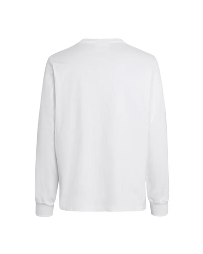 Pas Normal Studios Off-Race Graphic Long Sleeve T-Shirt- White