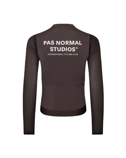 Pas Normal Studios Essential Light Long Sleeve Jersey - Dark Purple