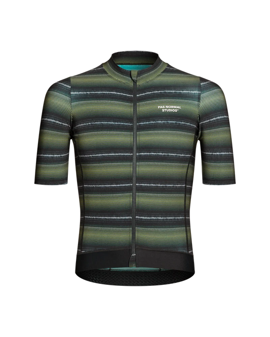 Pas Normal Studios Essential Jersey Light Olive Stripe