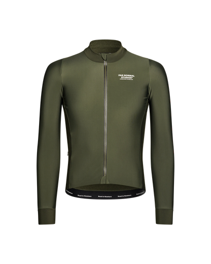 PAS NORMAL STUDIOS Mechanism Thermal Long Sleeve Jersey Dark Olive