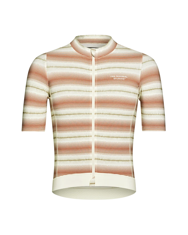 Pas Normal Studios Essential Jersey Off White Stripe