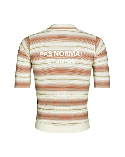Pas Normal Studios Essential Jersey Off White Stripe