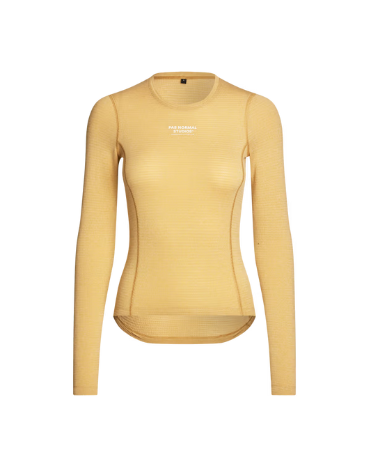 PAS NORMAL STUDIOS Women's Thermal Long Sleeve Baselayer - Camel