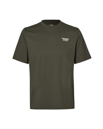 Pas Normal Studios Balance T-Shirt ND - Dark Olive