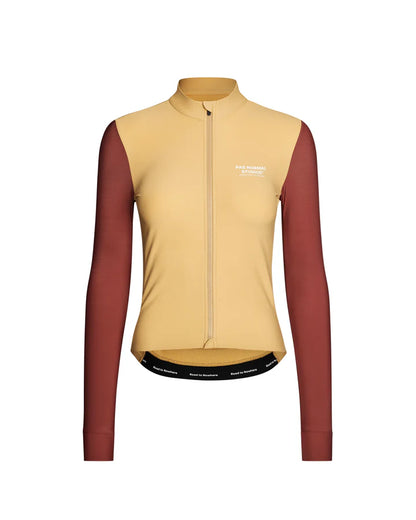 PAS NORMAL STUDIOS Women's Mechanism Long Sleeve Jersey - Camel / Marron
