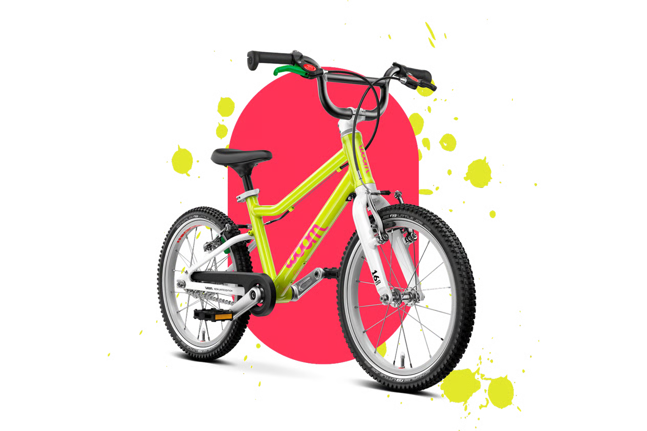 Rower WOOM GO 3 - Neon lime