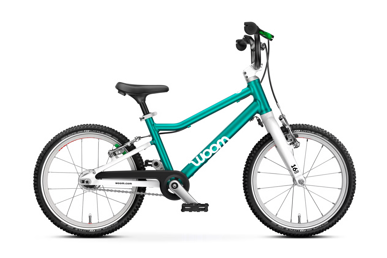 Rower WOOM GO 3 AUTOMAGIC - Metallic turquoise