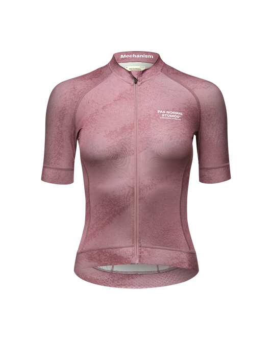 PAS NORMAL STUDIOS Women's Mechanism Jersey - AOP Dark Mauve