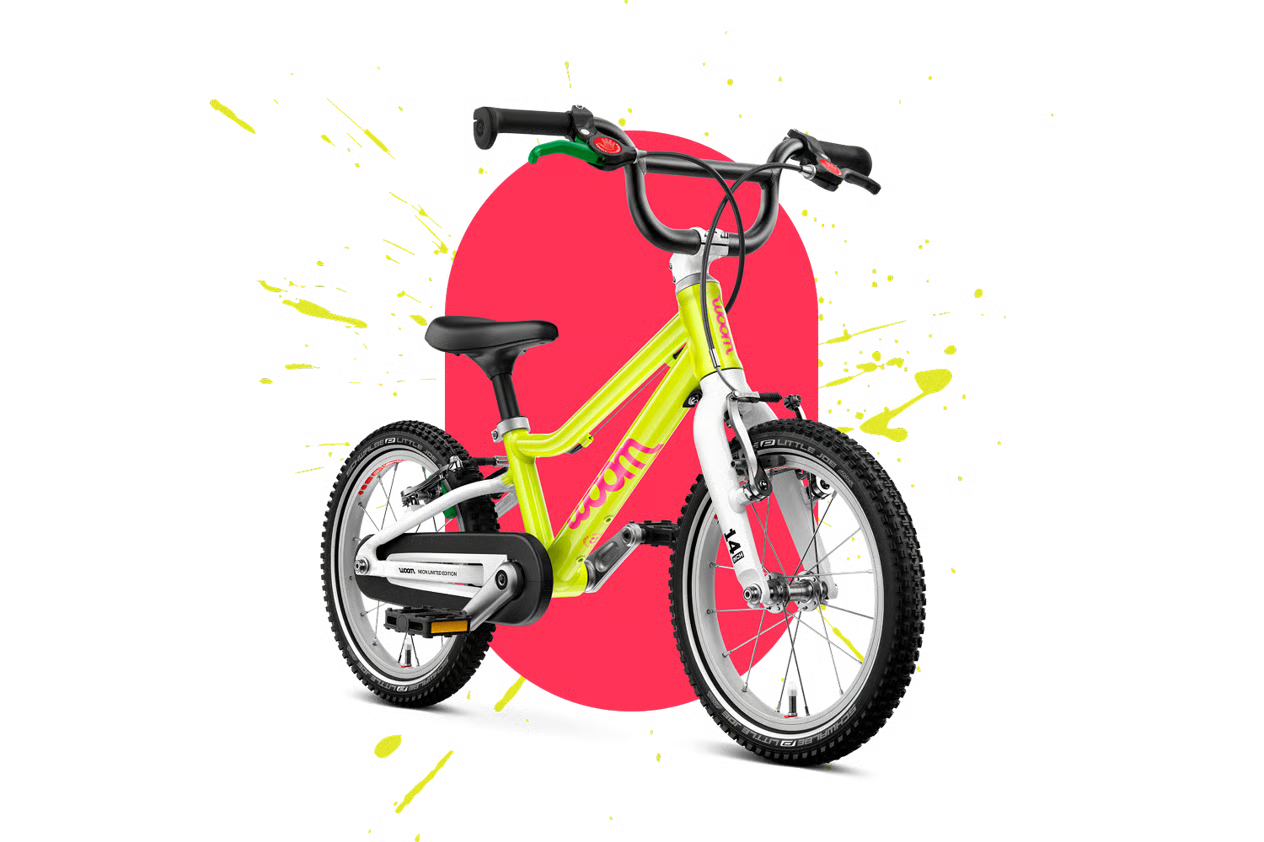 Rower WOOM GO 2 - Neon lime