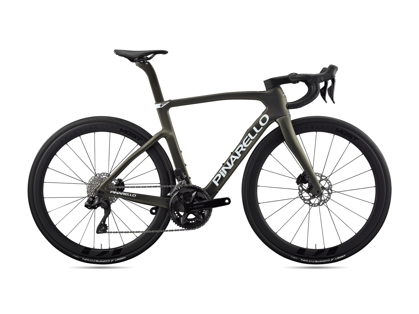 Pinarello F5 105 Di2 MOST Ultrafast 45 DB Etna Black Matt