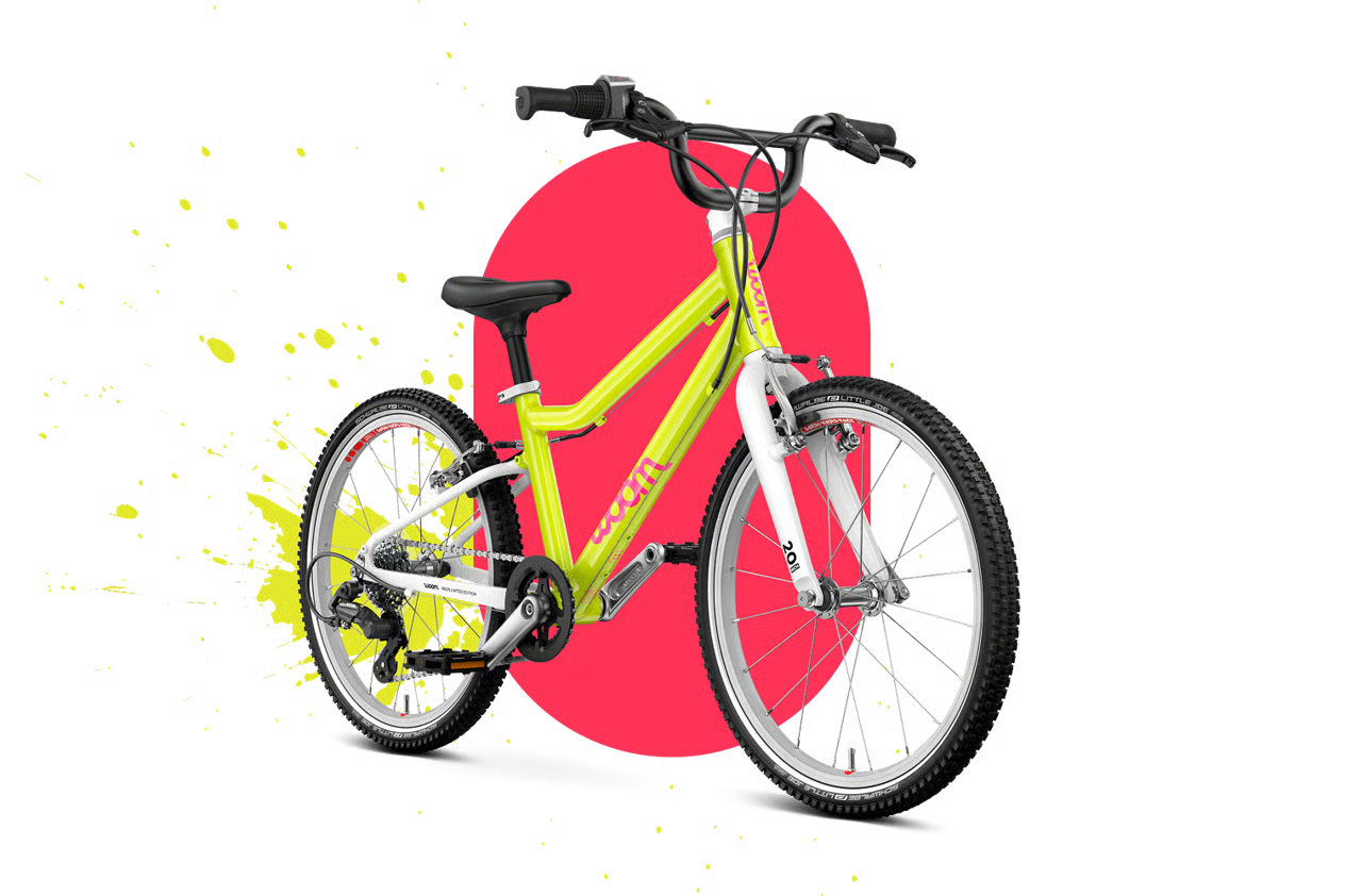 Rower WOOM GO 4 - Neon lime