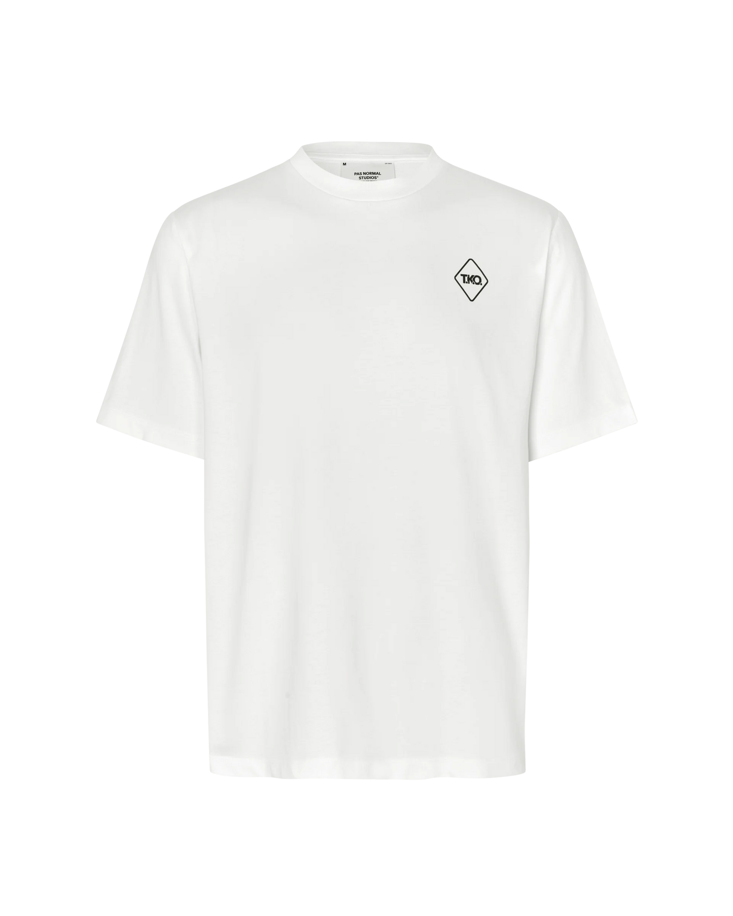 Pas Normal Studios T.K.O. Off-Race Graphic T-shirt - White
