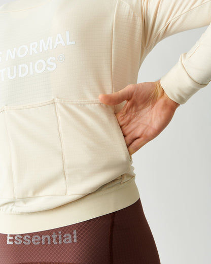 PAS NORMAL STUDIOS Essential Long Sleeve Jersey - Off White