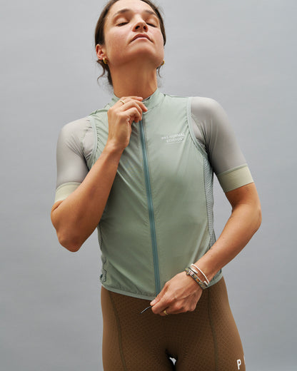 PAS NORMAL STUDIOS Women's Mechanism Stow Away Gilet - Dusty Mint