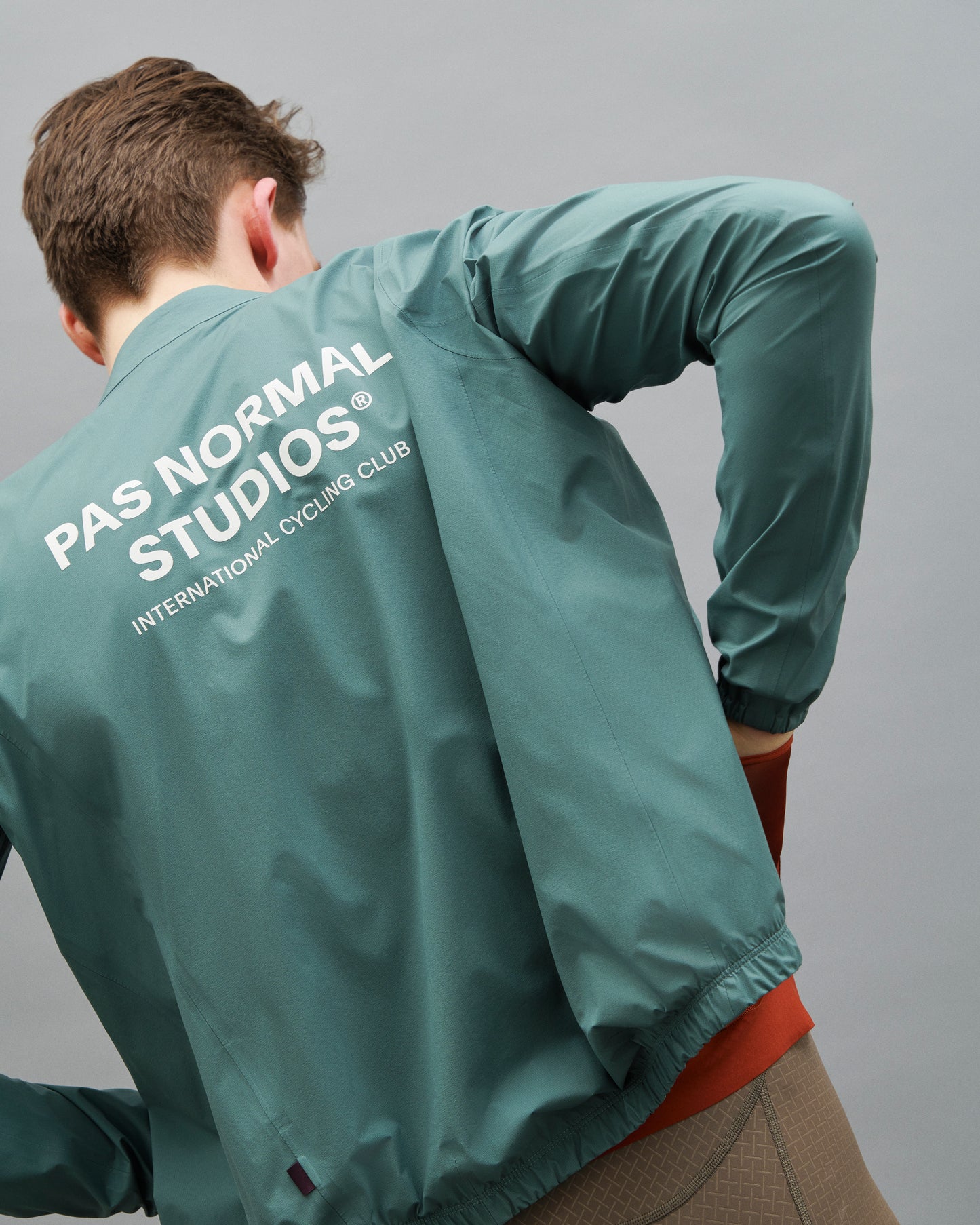 PAS NORMAL STUDIOS Mechanism Pertex Rain Jacket Dusty Teal