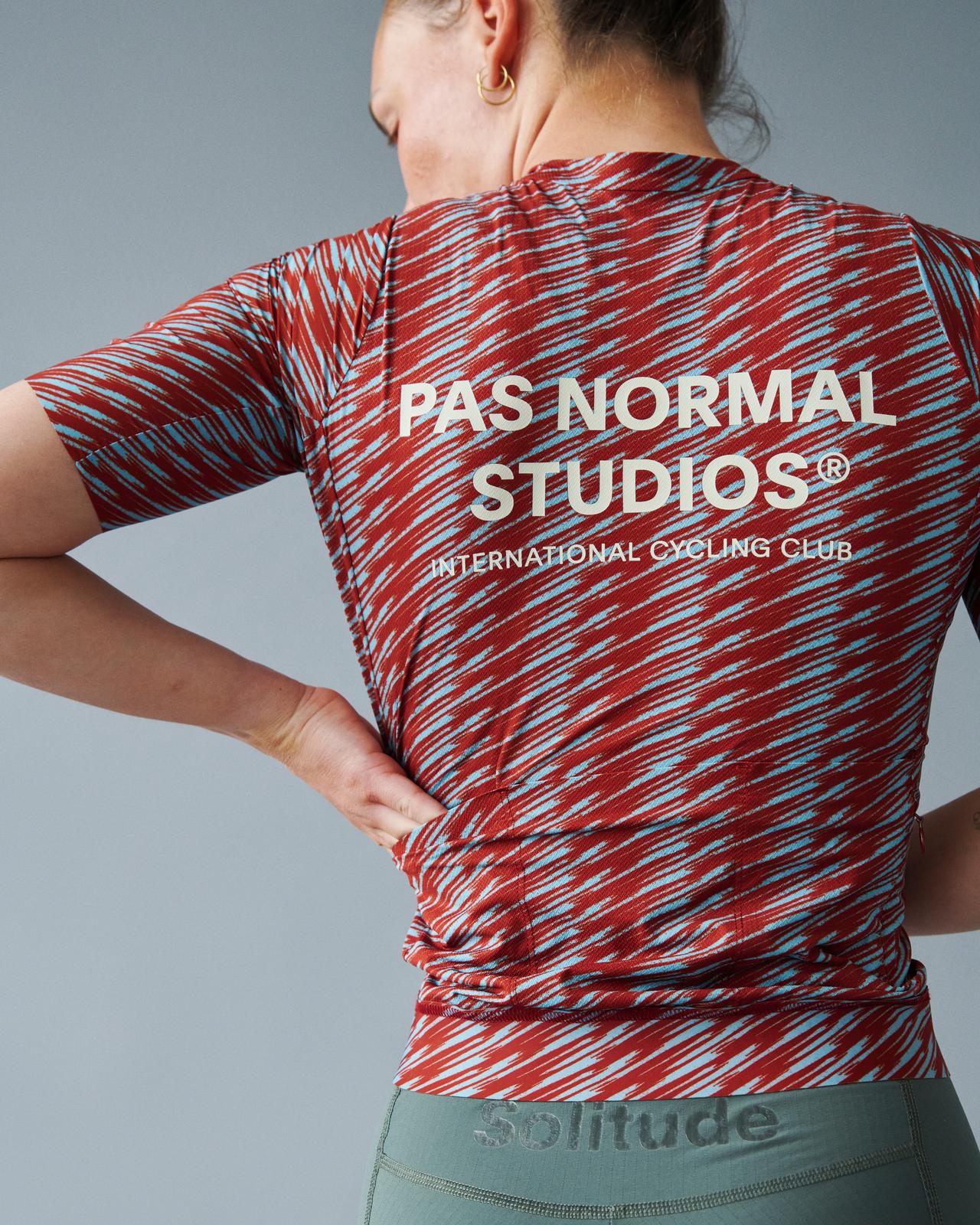 Pas Normal Studios Women's Solitude Jersey - Sky Blue / Brick