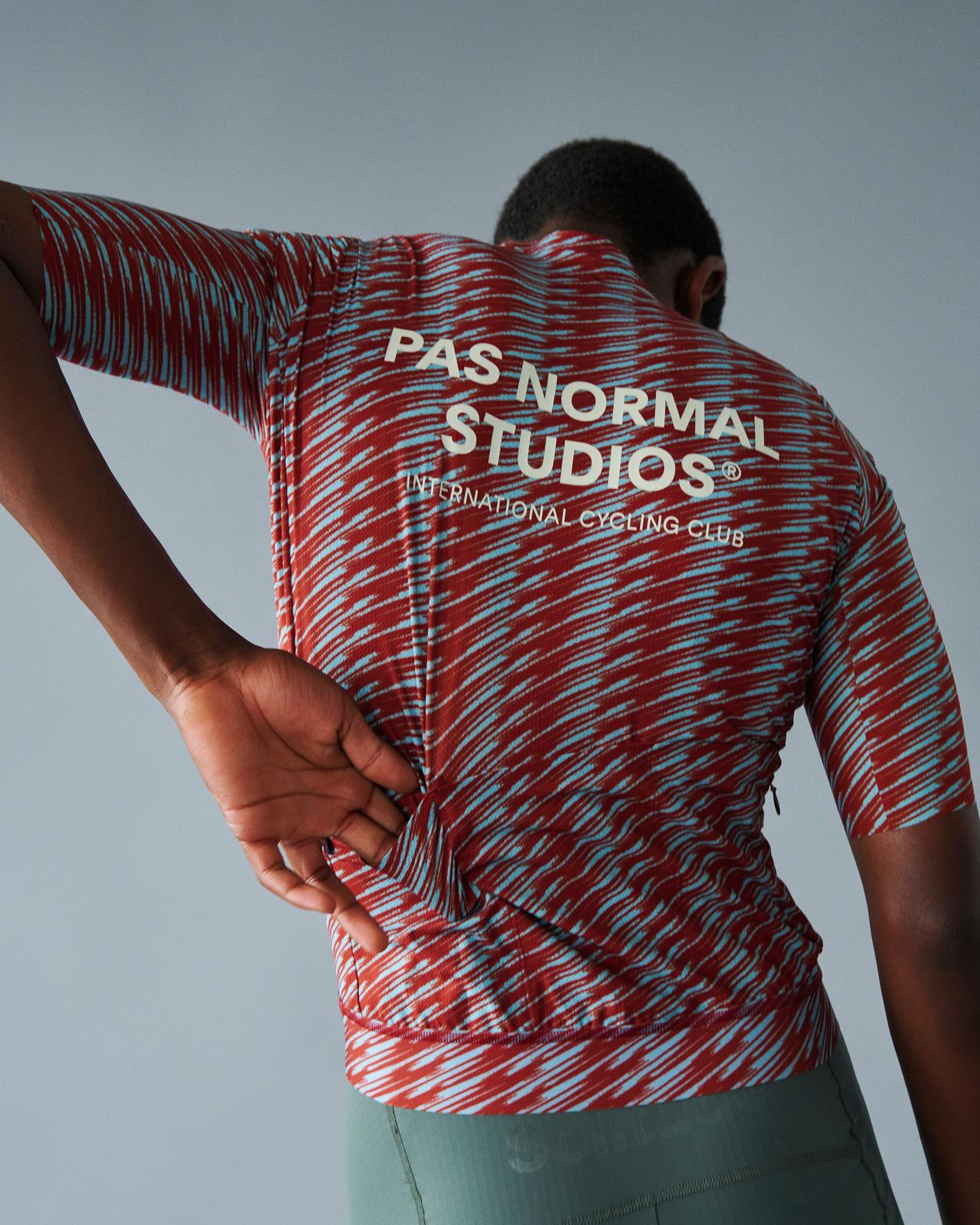 Pas Normal Studios Men's Solitude Jersey - Sky Blue / Brick