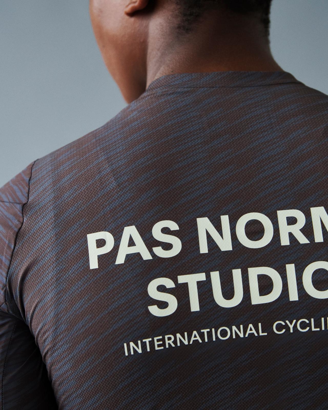 Pas Normal Studios Men's Solitude Jersey - Dark Navy / Light Brown