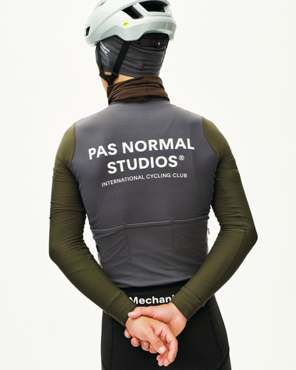 PAS NORMAL STUDIOS Mechanism Long Sleeve Jersey Steel/Dark Olive