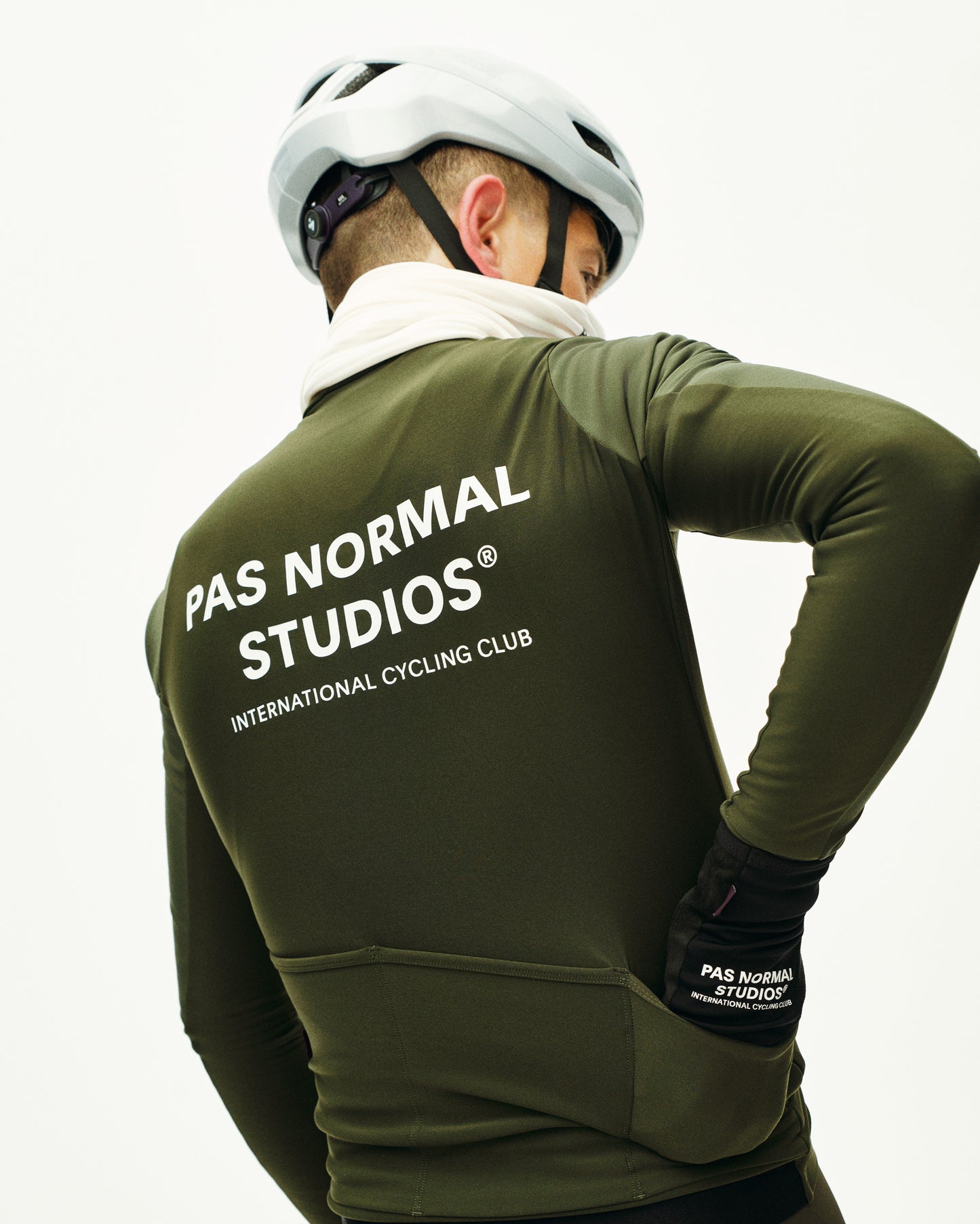 PAS NORMAL STUDIOS Mechanism Thermal Long Sleeve Jersey Dark Olive