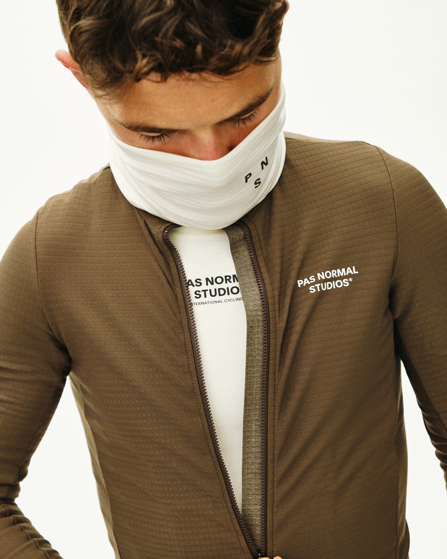 PAS NORMAL STUDIOS Essential Long Sleeve Jersey  Ash Brown