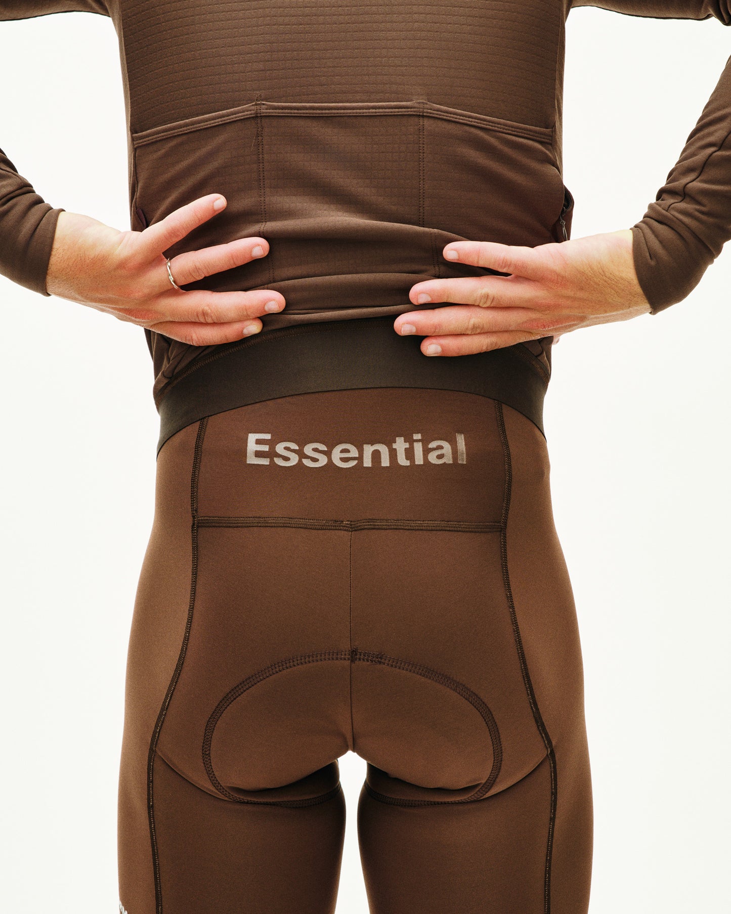 PAS NORMAL STUDIOS Essential Thermal Long Bibs Light Brown
