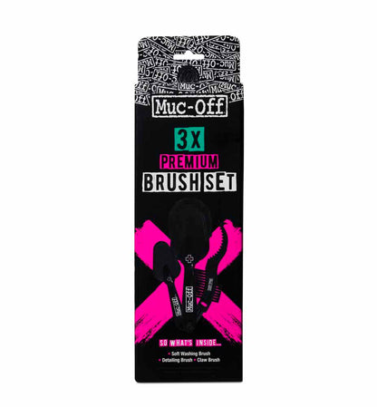 MUC-OFF Zestaw 3 Szczotek Premium