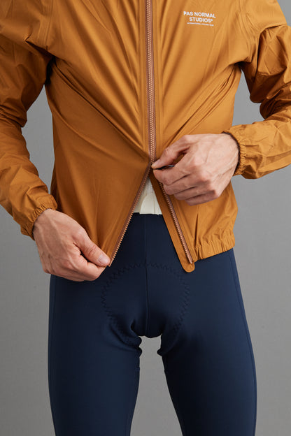 PAS NORMAL STUDIOS Mechanism Pertex Rain Jacket - Burned Orange