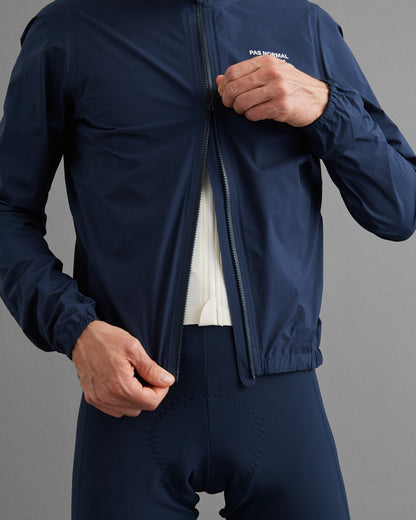 PAS NORMAL STUDIOS Mechanism Pertex Rain Jacket - Navy