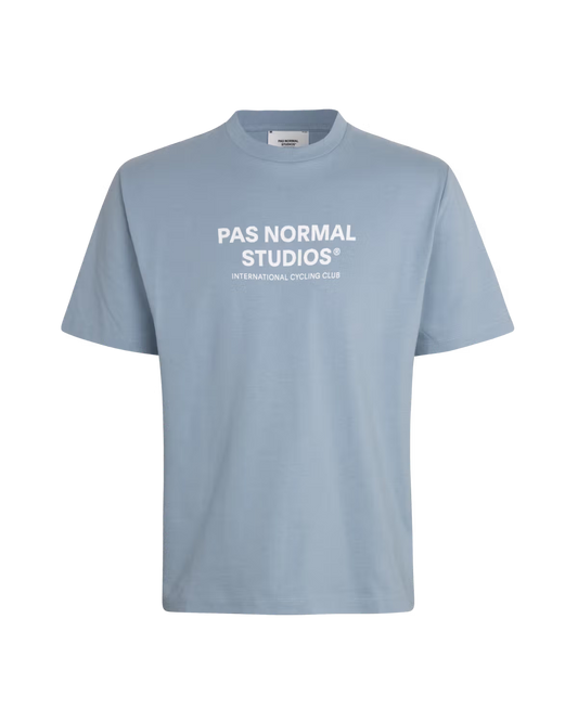 Pas Normal Studios Off-Race Logo T-Shirt Light Blue